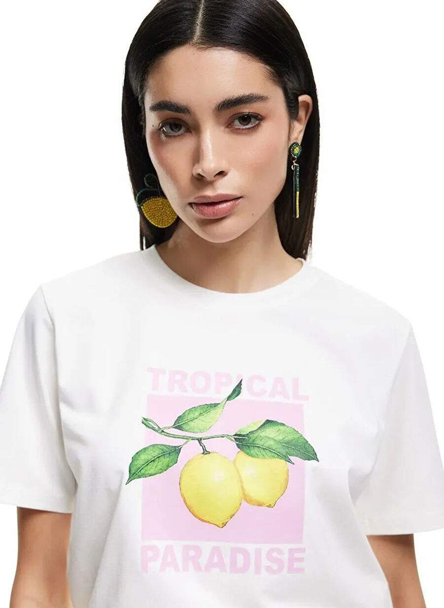 Koton X Sibil Cetinkaya Sar Kadn Regular Fit Sort 5sak40412pw — Product image 3 of 6