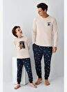 Arnetta Erkek Çocuk Bej Pijama Takımı — Product image 3 of 10