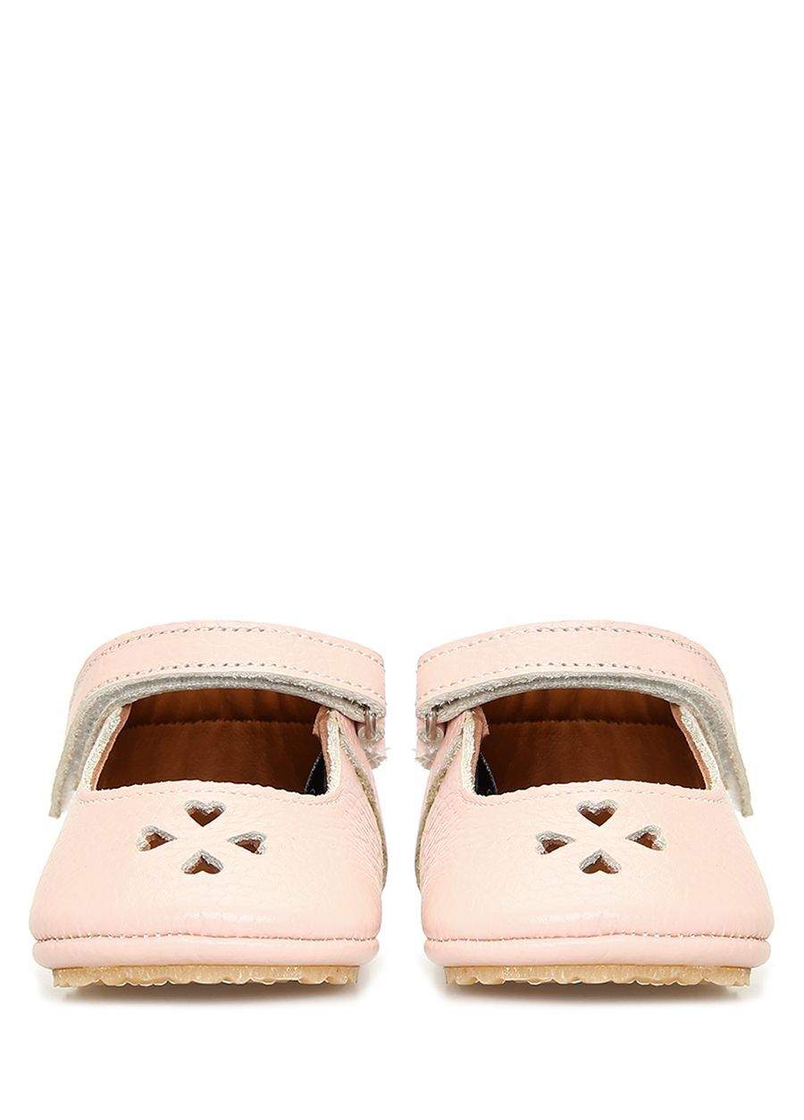 Pink Leather Baby Girl Shoes — Product image 3 of 7