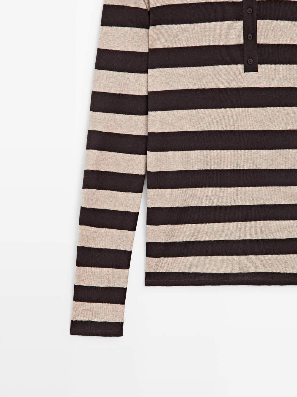Cotton blend knit polo sweater — Product image 12 of 19