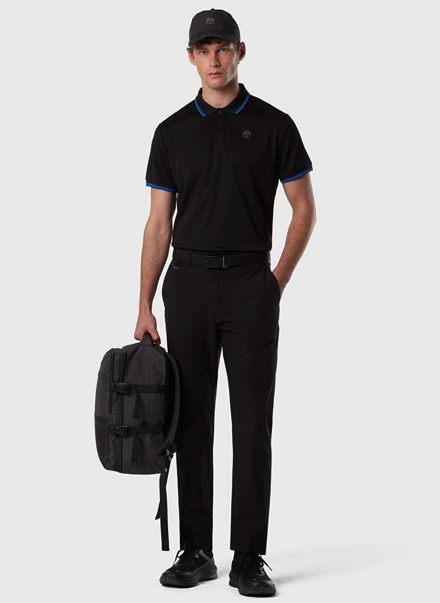 North Sails Siyah Erkek Polo T-Shirt NS0000692711 — صورة المنتج 3 من 7