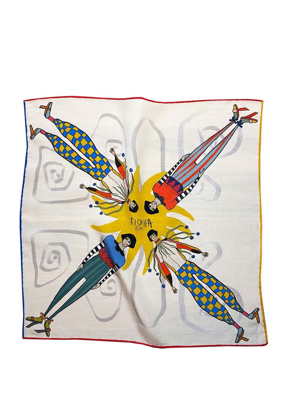 Solar Floripa Silk Women's Mini Scarf — صورة المنتج 3 من 3