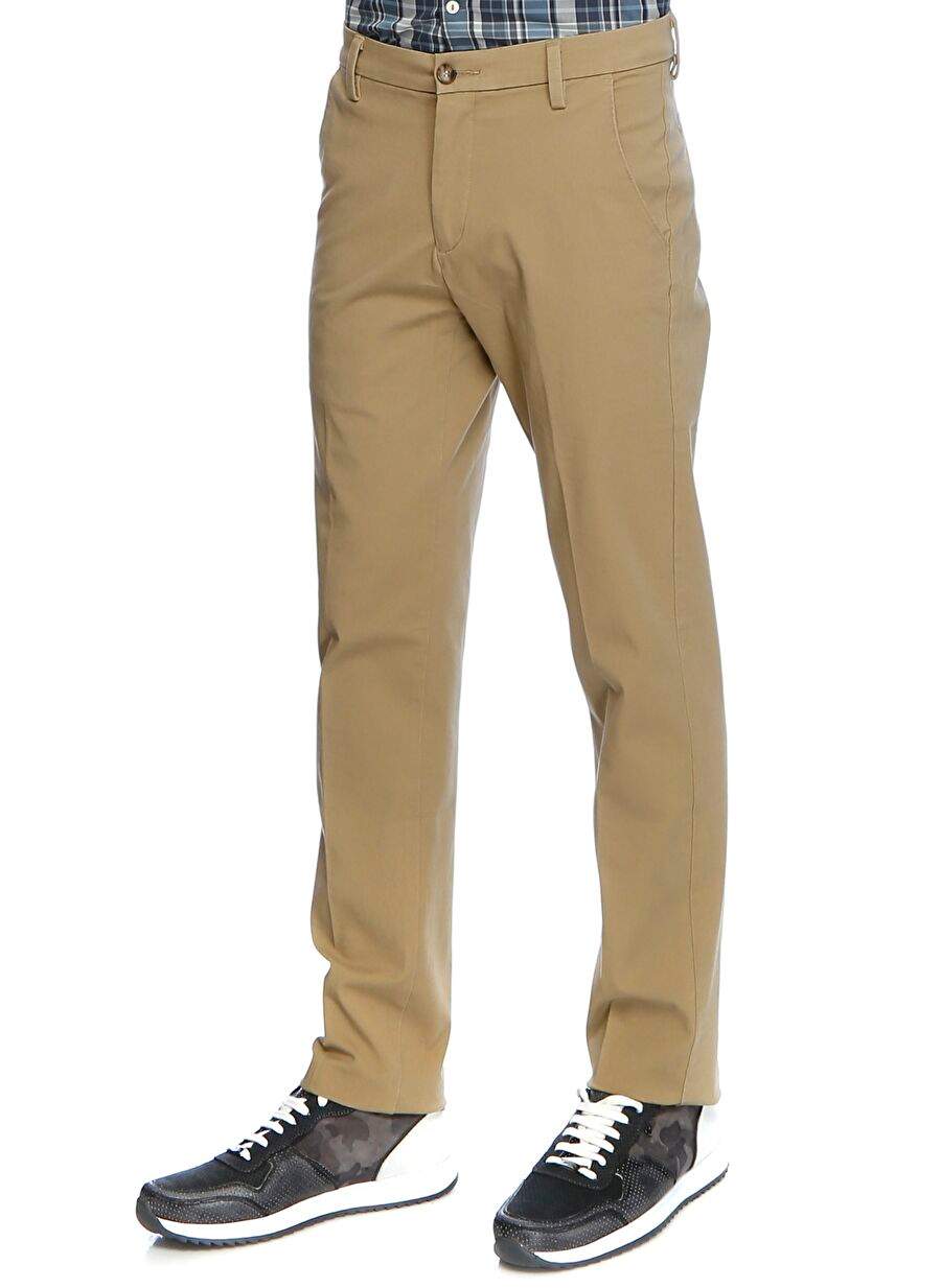 Smart 360 Flex Workday  Haki Erkek Dar Paça Slim Fit Pantolon 36272-0001 — صورة المنتج 3 من 4