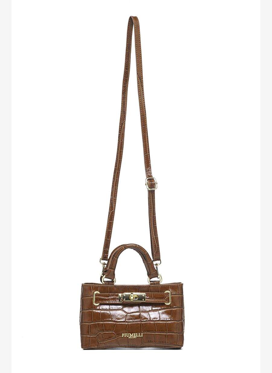 Kadın Omuz Çantası CERASELLE Piumelli Milano Bag B17 Tobacco — Product image 4 of 6