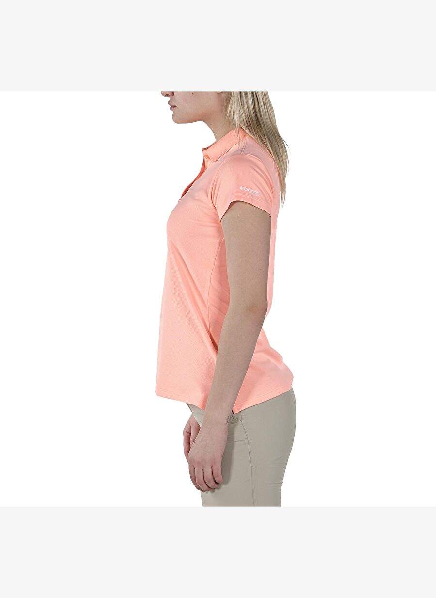 Columbia FL6087 INNISFREE SS POLO Pembe Kadın Normal Kalıp Polo T-Shirt — Product image 3 of 5