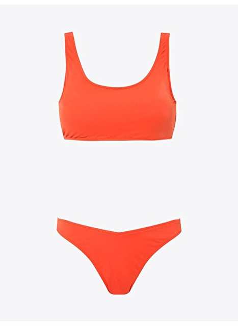 Yüzücü Bikini Takımı - Turuncu