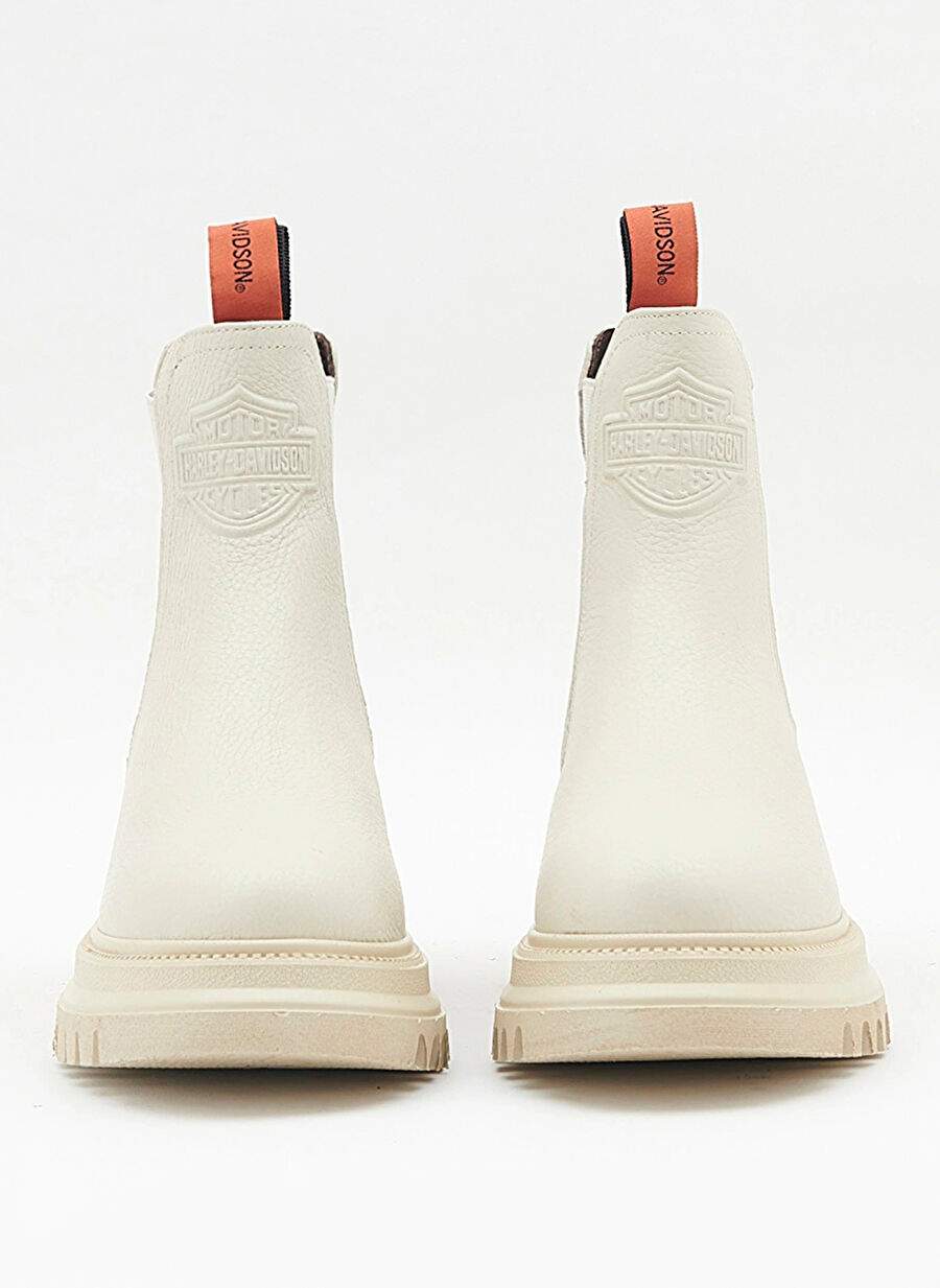 Harley Davidson Beyaz Kadın Deri Bot MOURIR — Product image 3 of 3