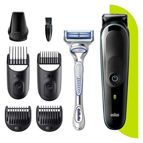 Braun MGK 3342 7-in-1 Men's Grooming Set + Gillette