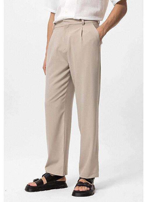 Antioch Stone High Waist Baggy Men's Trousers — Product image 10 of 35