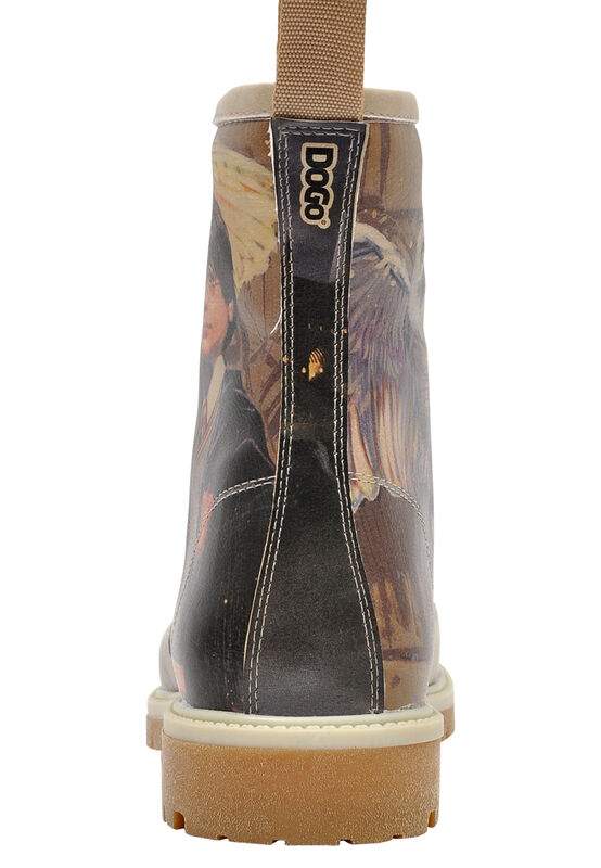 Women Vegan Leather Multicolor Long Boots - Warner Bros Harry and Hedwig Harry Potter Design — Product image 7 of 8