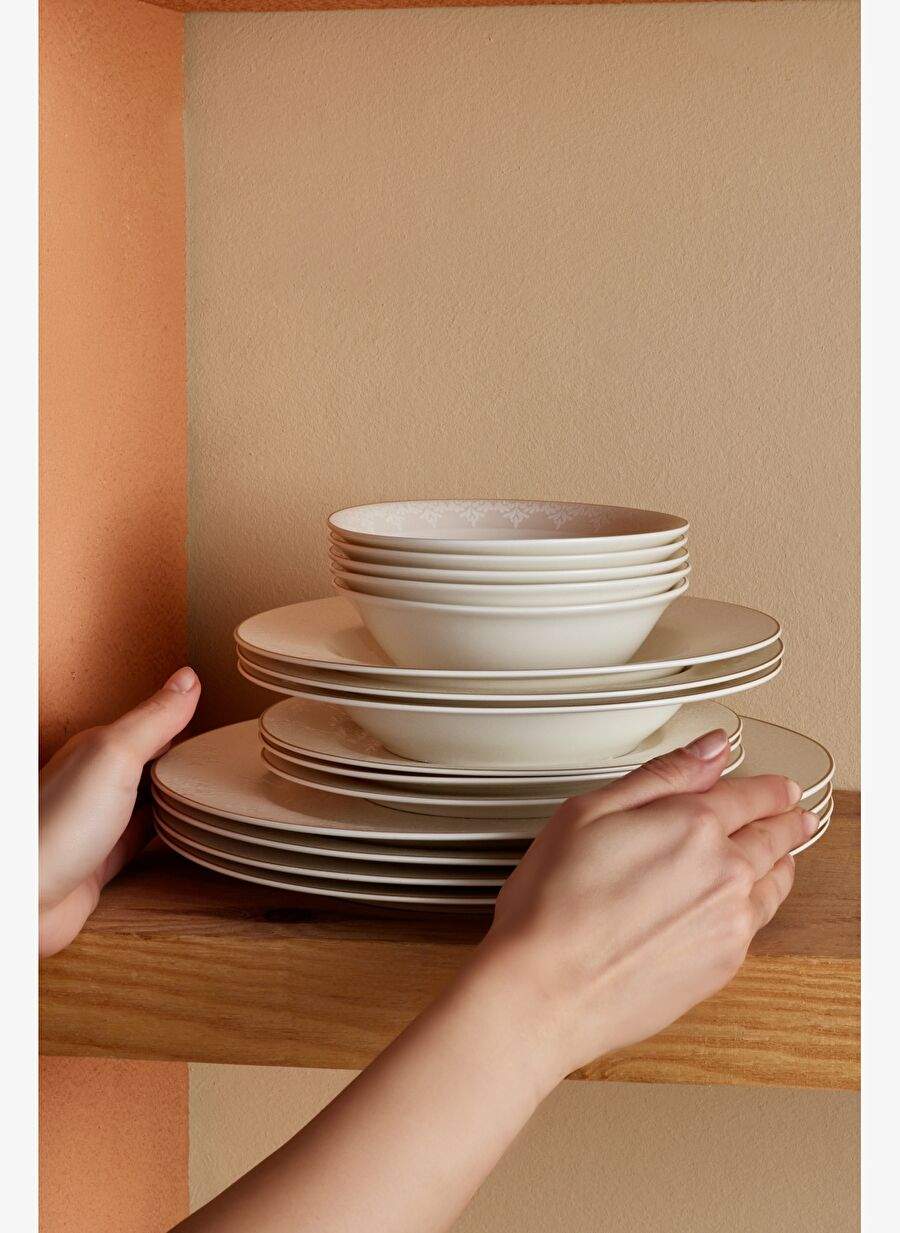 Emsan Forever Bone Lord 53 Pieces 12 Person Dinnerware — Product image 4 of 8