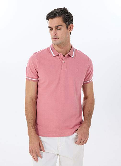 Beymen Business Pink Men's Slim Fit T Shirt Bbe091252460 Gul — Product image 5 of 25