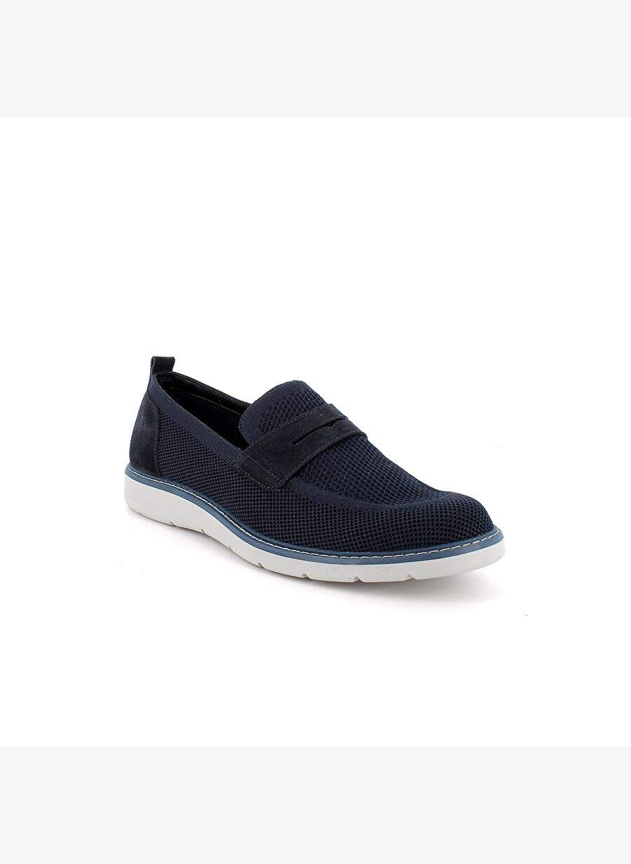 Erkek Sneaker 1103988 IGI&Co URT 11039  FUSSBETT VITELLO Blu — Product image 3 of 3