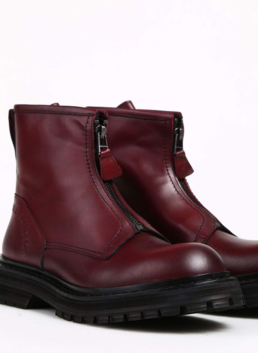 Harley Davidson Deri Bordo Kadın Bot 021G100550 — صورة المنتج 5 من 5