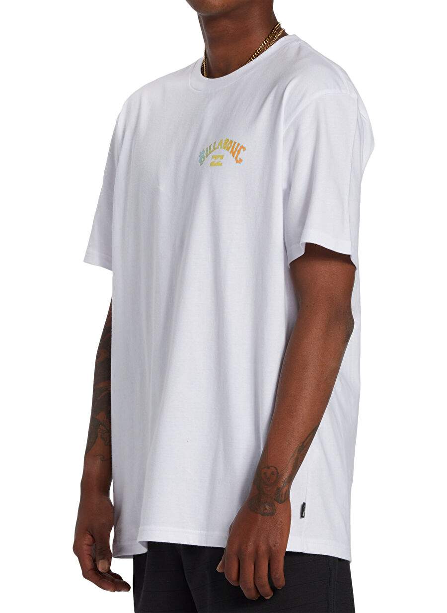 Billabong Abyzt02256 Arch Fill Tees Beyaz Regular Fit Desenli Erkek T Shirt — Product image 3 of 7