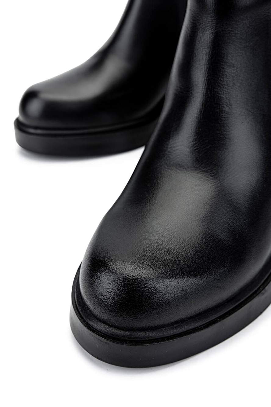 Tamer Tanca Women's Black Leather Casual Boot — Product image 4 of 5
