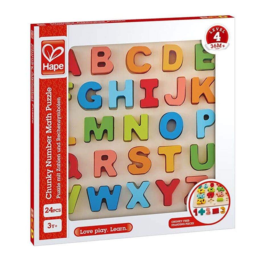 Hape Chunky Puzzle Alfabe Yapbozu — Product image 3 of 3