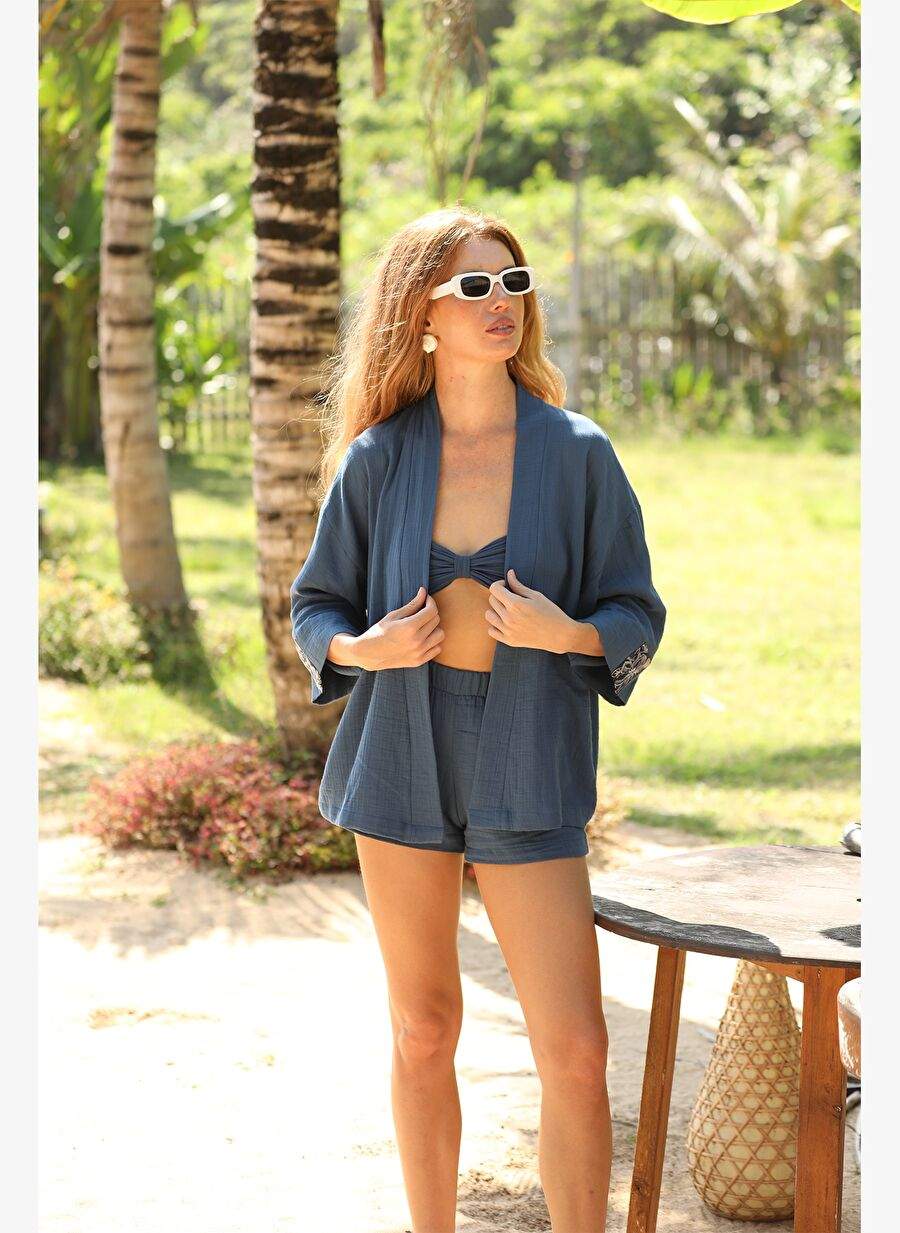 AISHAH Kimono & Crop & Shorts Team — Product image 5 of 5