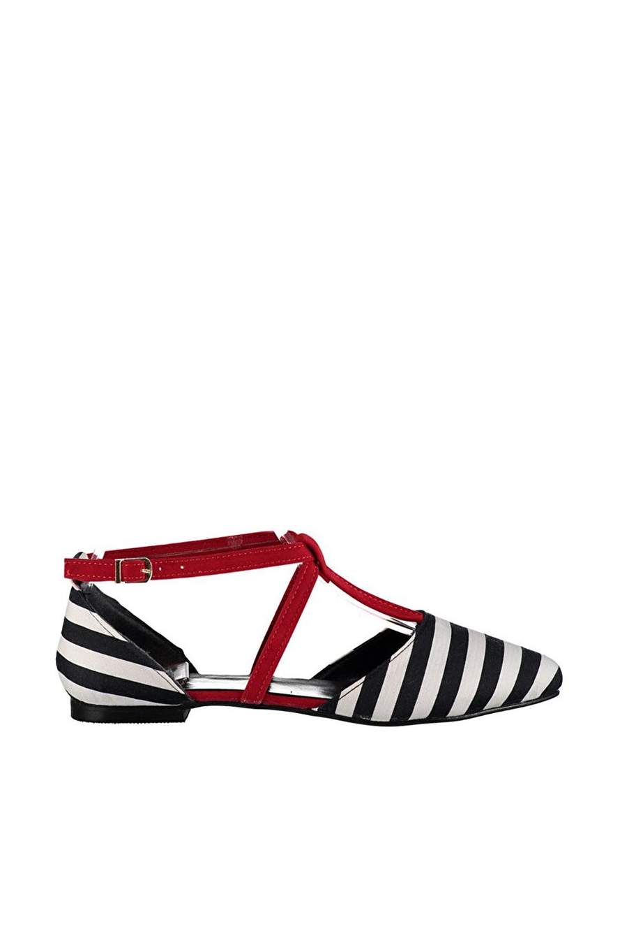 Fox Shoes Black & White Women's Ballet Flats1504 — Product image 3 of 5