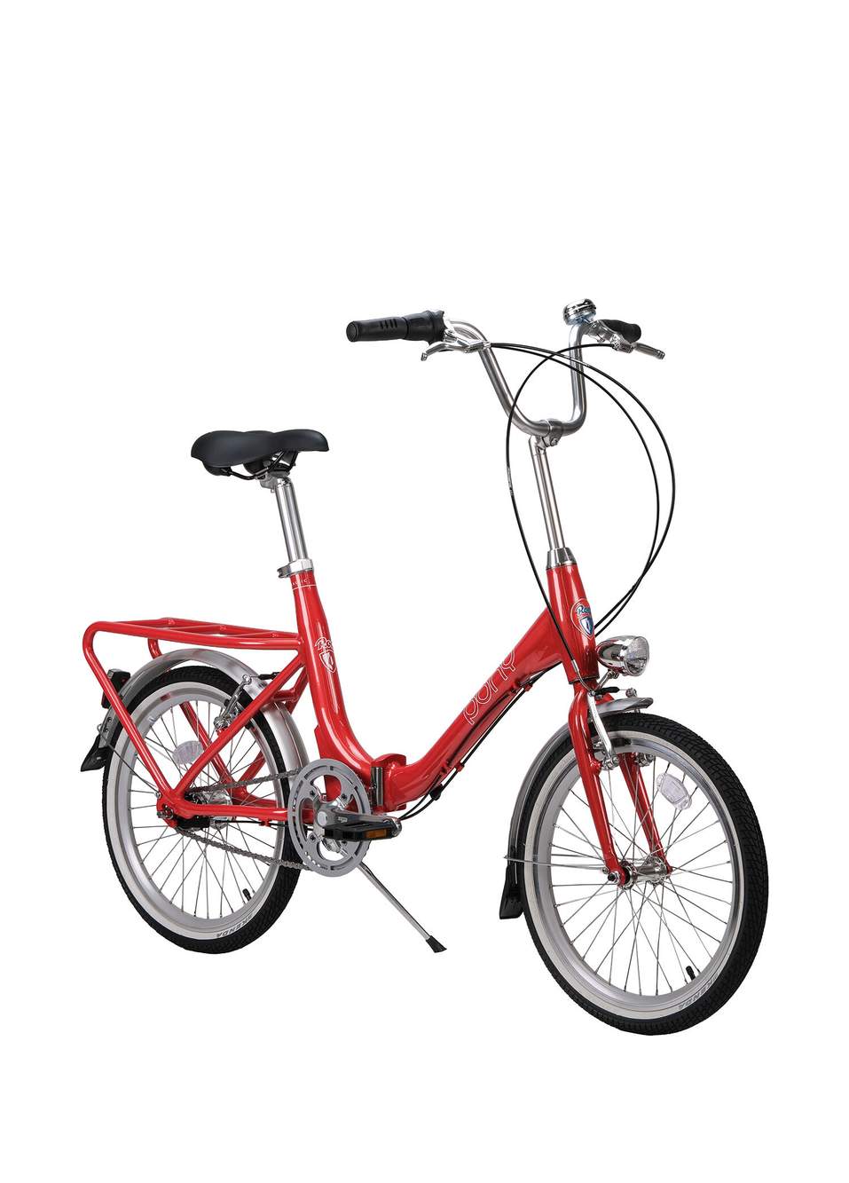 Pony Classic 20 Rims Red Aluminum Frame 3-Speed Foldable City Bike — Product image 3 of 8
