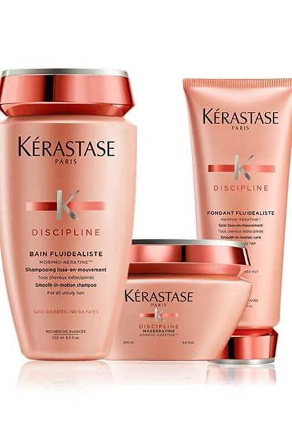 Discipline Sulfate-Free Shampoo for Colored Hair 250 ml + Mask 200 ml + Cream 200 ml 3474636401008.