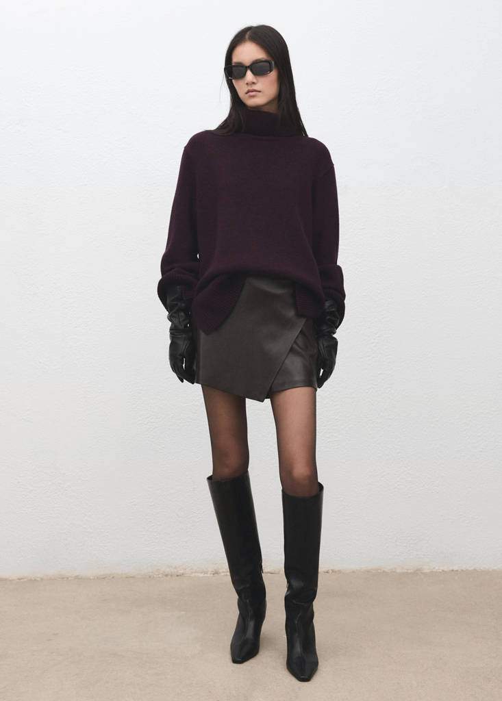Faux-leather culottes — Product image 10 of 15