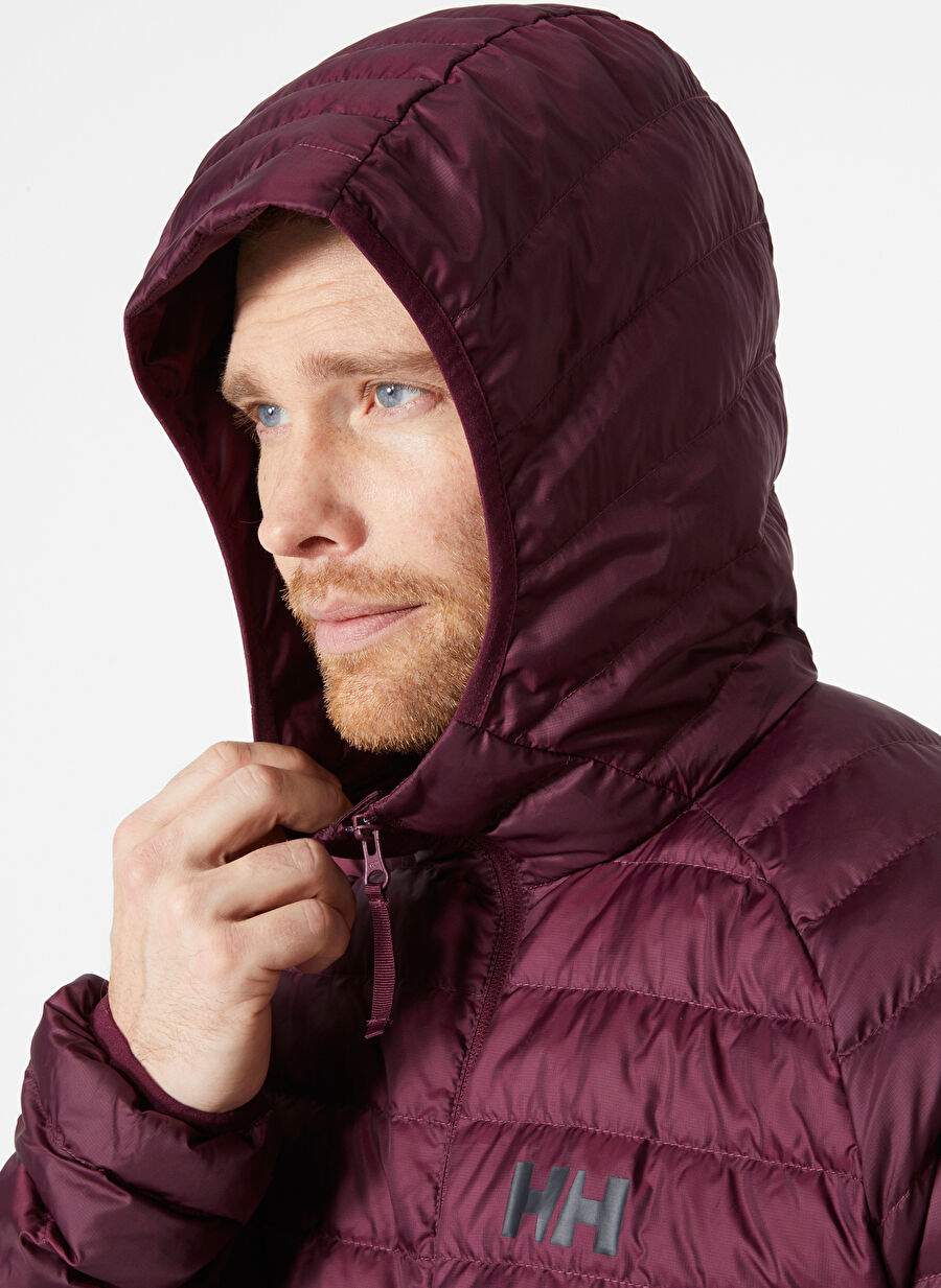 Helly Hansen Bordo Erkek Mont HHA.63251_HELLY HANSEN BANFF HOODED — صورة المنتج 4 من 5