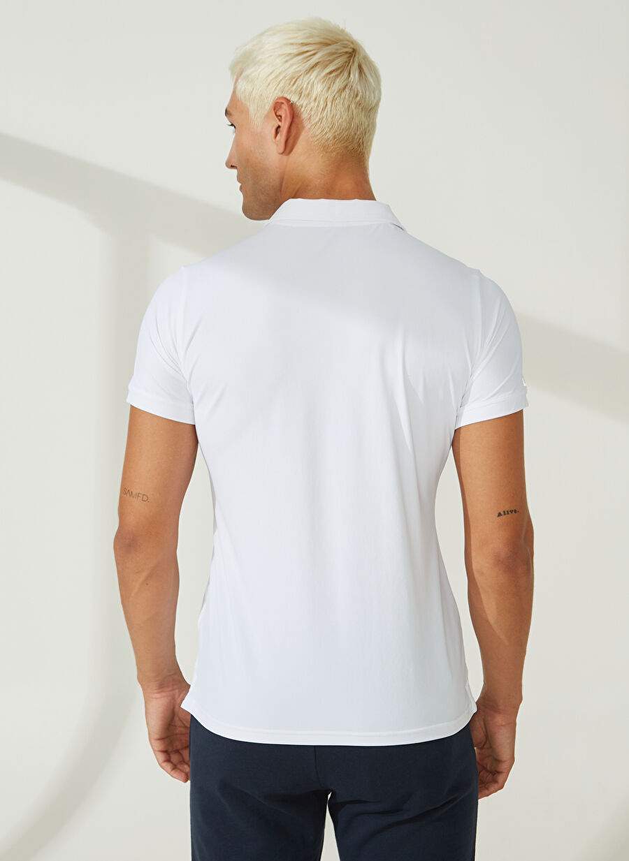 Slam A908003S00_ACT WS TECH PIQUE POLO White Regular Fit Women's T-Shirt — Product image 5 of 5