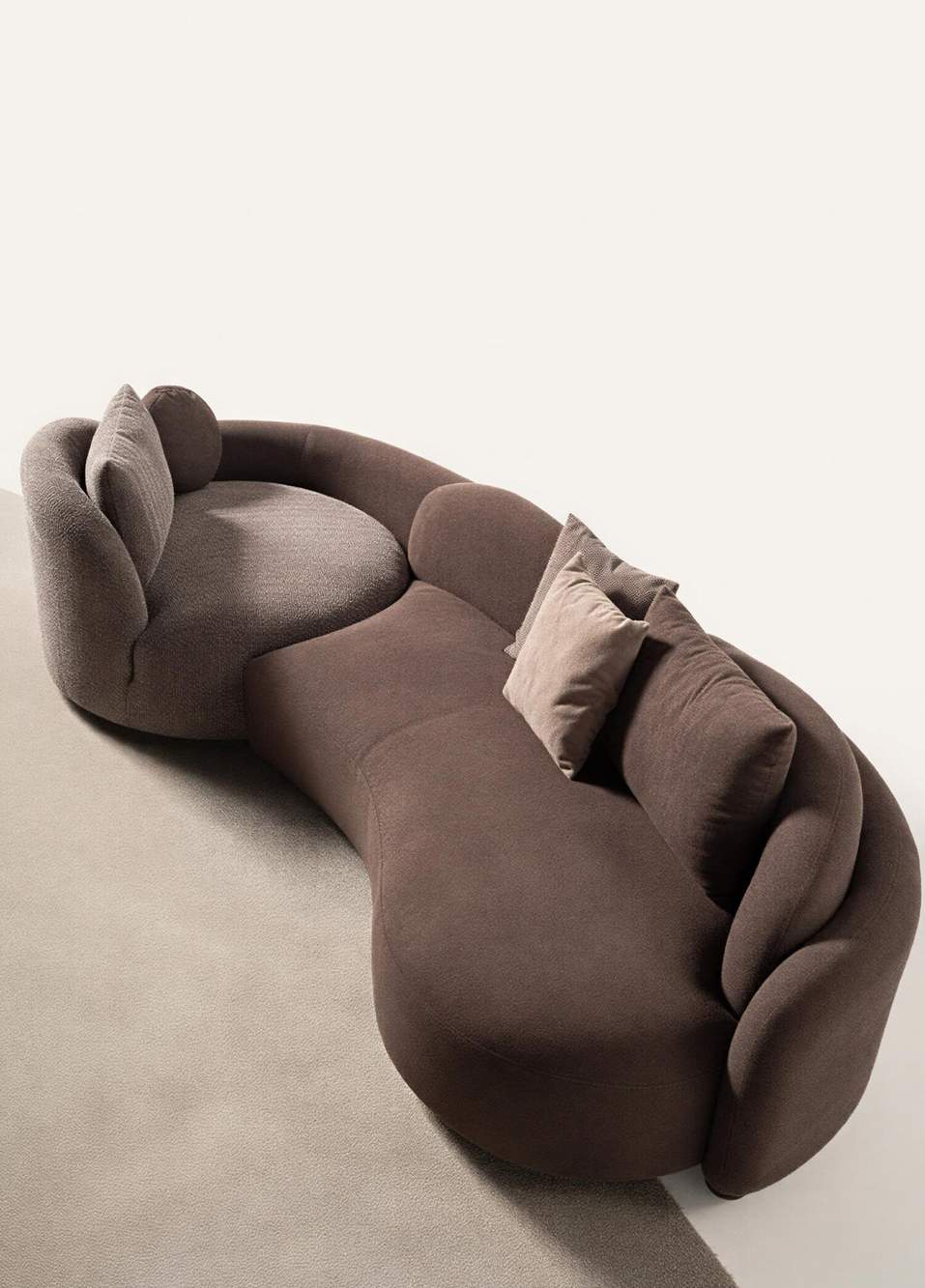 Nesta Brown Quad Sofa — Product image 5 of 6