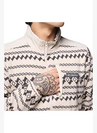 Columbia Sweater Weathertm Printed Half Zip Ii Brown Male Outdoor Polar Ao5809 — Product image 19 of 30
