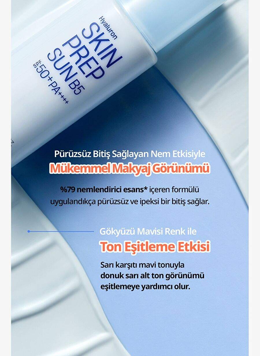 Blur Effective, Moisturizing Sunscreen Makeup Some DERMATTORY Hyaluron Skin Prep Sun B5 SPF50+ — Product image 4 of 8