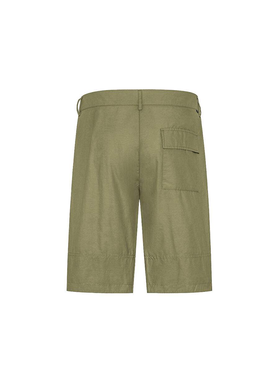 Duno Khaki Men's Slim Fit Shorts DAN RECCO — Product image 7 of 7
