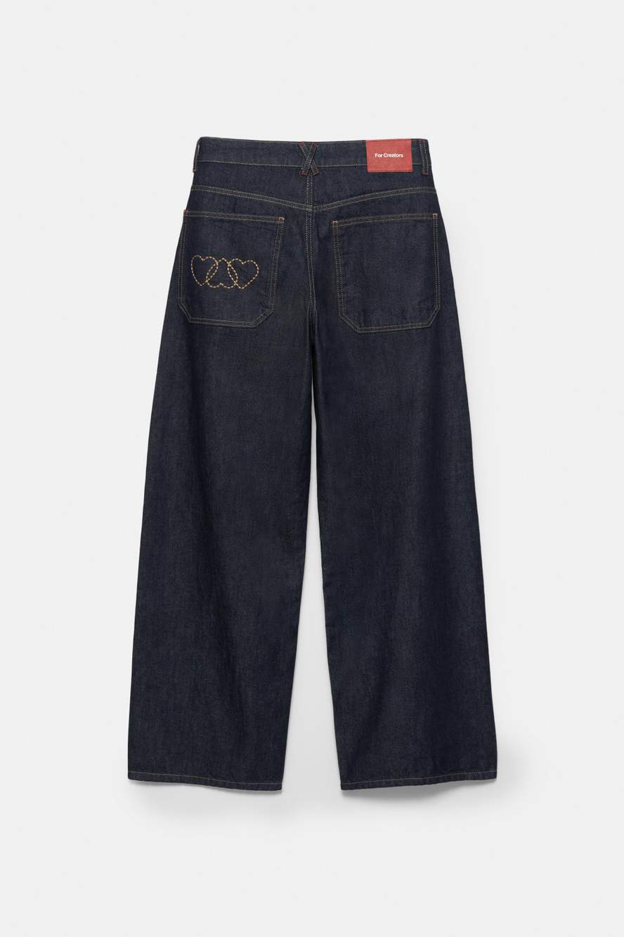 Barrel jeans with hearts — Product image 7 of 35