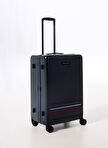 Tommy Hilfiger Navy Men's Pocket Hard Suitcase Th Medium Suitcase — Product image 10 of 25