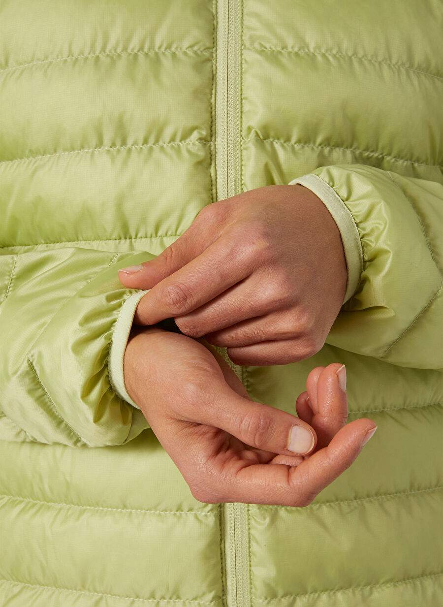 Helly Hansen Açık Yeşil Kadın Mont HHA.63252  W BANFF HOOD — صورة المنتج 4 من 5