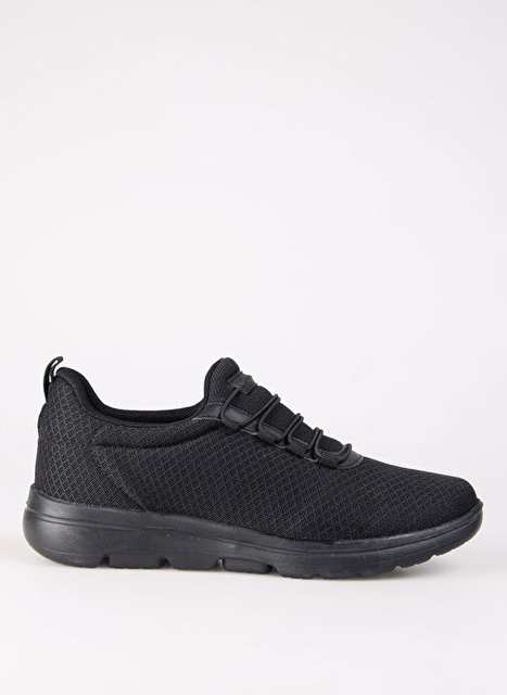 Cotton Bar Siyah Erkek Sneaker BELEMM