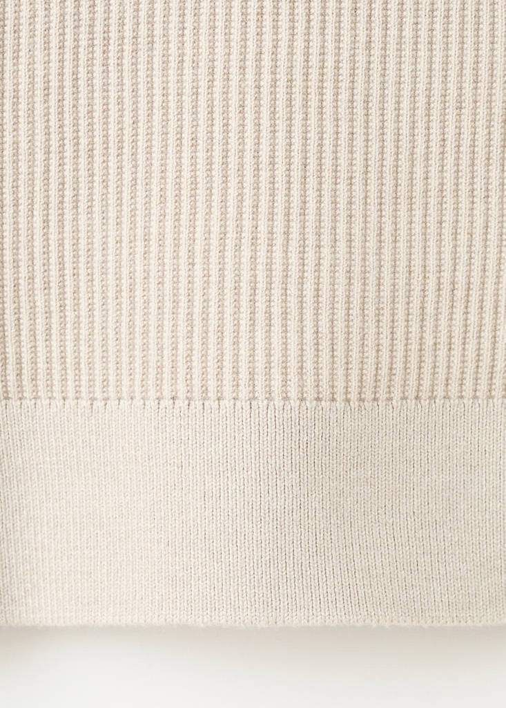 Fine rib-knit cotton sweater — Product image 28 of 30