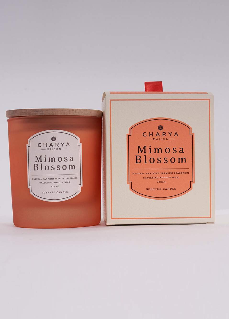 Mimosa Blossom Doğal ve Vegan Mum 230 g — Product image 3 of 4