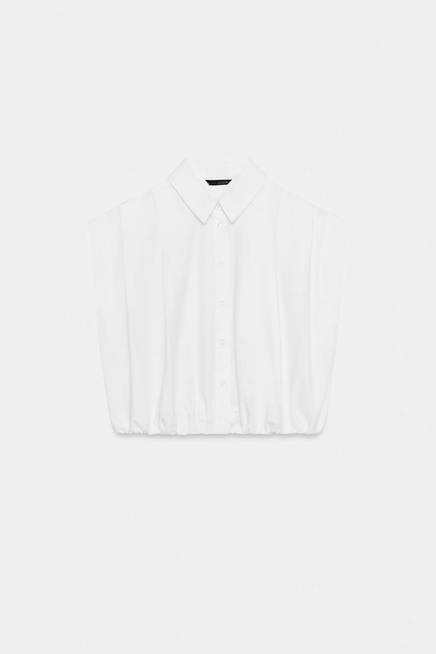 BALLOON CROPPED SHIRT — Product image 6 of 8