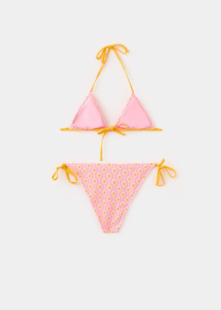 Printed bikini with medium-coverage bottoms — Product image 8 of 10