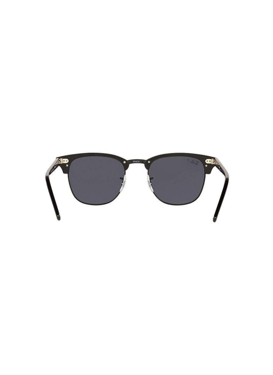 Ray-Ban Clubmaster Classic RB3016 Kare Siyah Unisex Polarize Güneş Gözlüğü — صورة المنتج 7 من 12