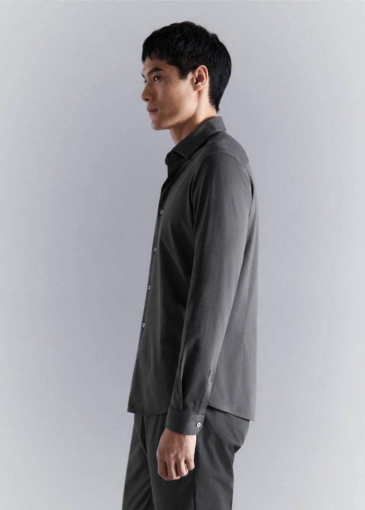 Slim fit comfort stretch non-iron cotton shirt — Product image 25 of 27