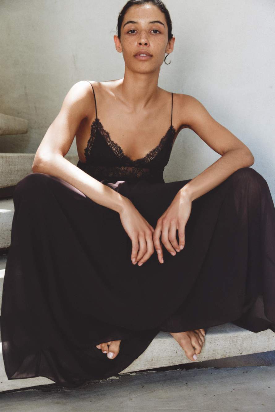 LACE STRAPPY DRESS — Product image 5 of 10