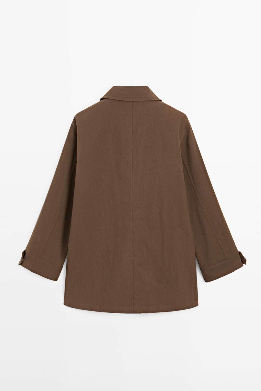 Cotton blend jacket with pockets — Product image 12 of 18