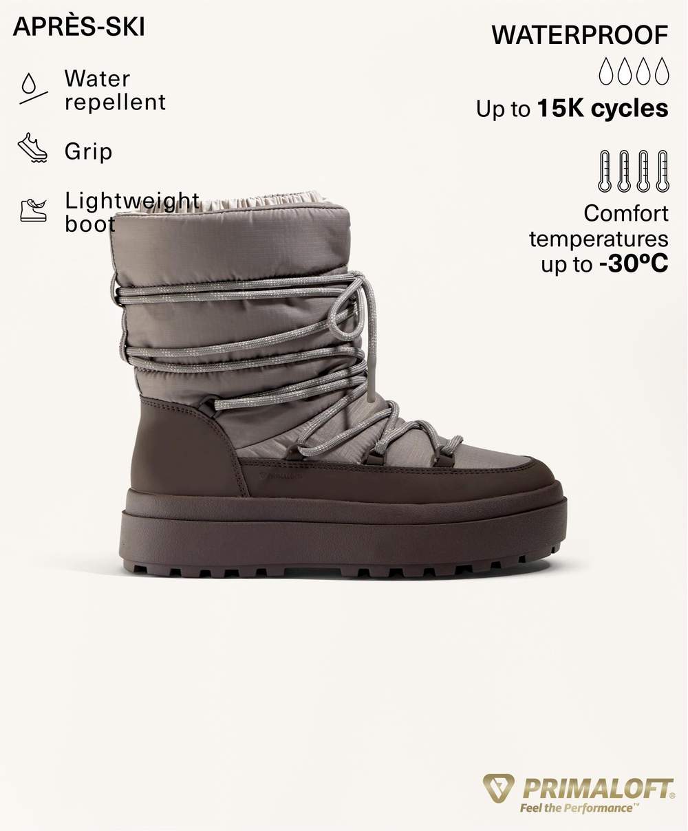Combined lace-up boot — صورة المنتج 46 من 102