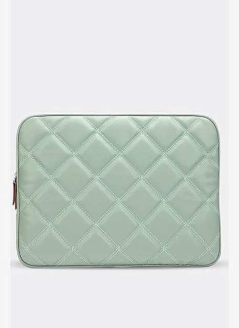 Macbook Air Pro 13.3 & 14 İnç Laptop Kılıfı Kapitone Mint Yeşili
