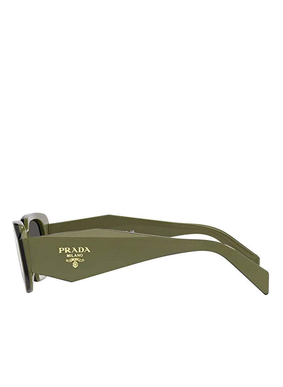 Prada PR 17WS Dikdörtgen Yeşil Kadın Güneş Gözlüğü — Product image 4 of 11