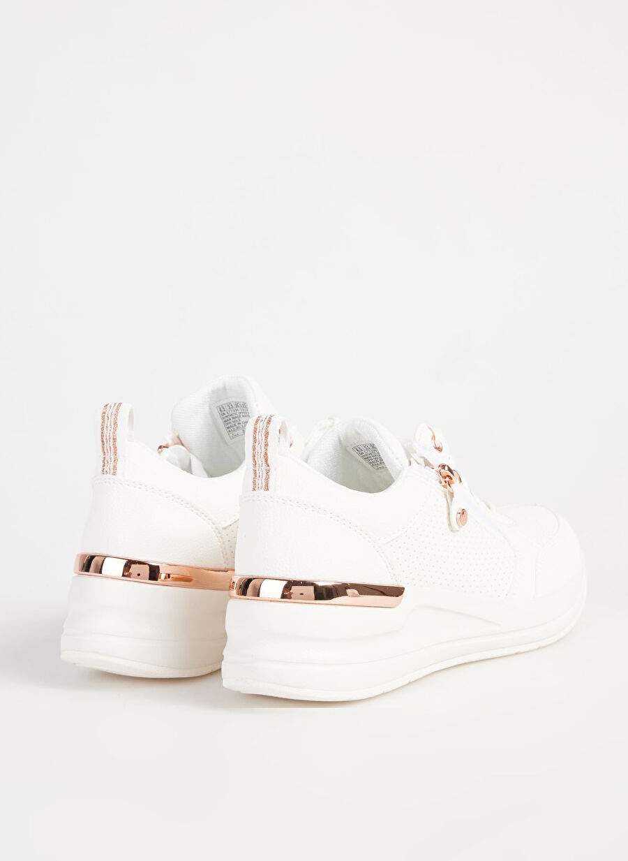 Skechers White Kadn Sneaker 177336 Wht — Product image 4 of 5
