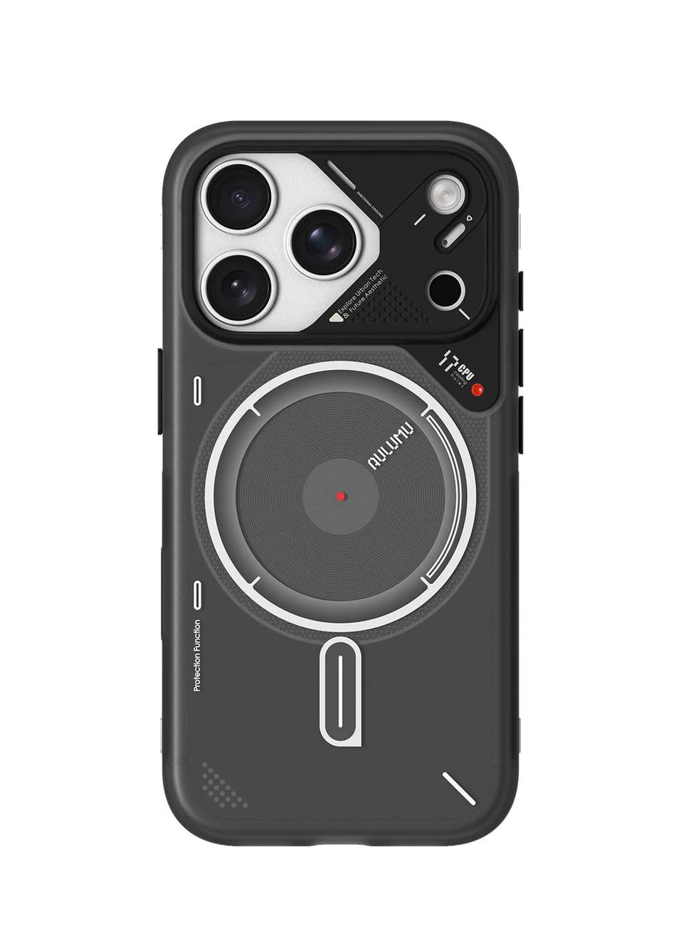 iPhone 17 Pro Max Karanlıkta Parıldayan Frosted  MagSafe Uyumlu Telefon Kılıfı — صورة المنتج 5 من 7