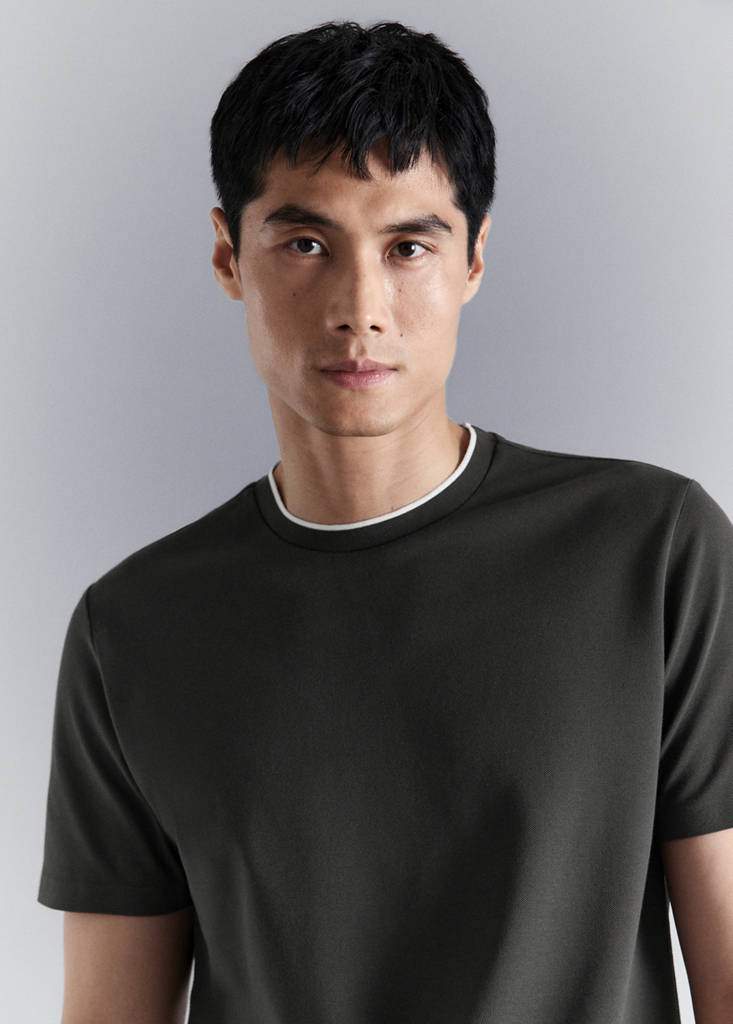Slim fit comfort stretch Coolmax ® T-shirt — Product image 14 of 18